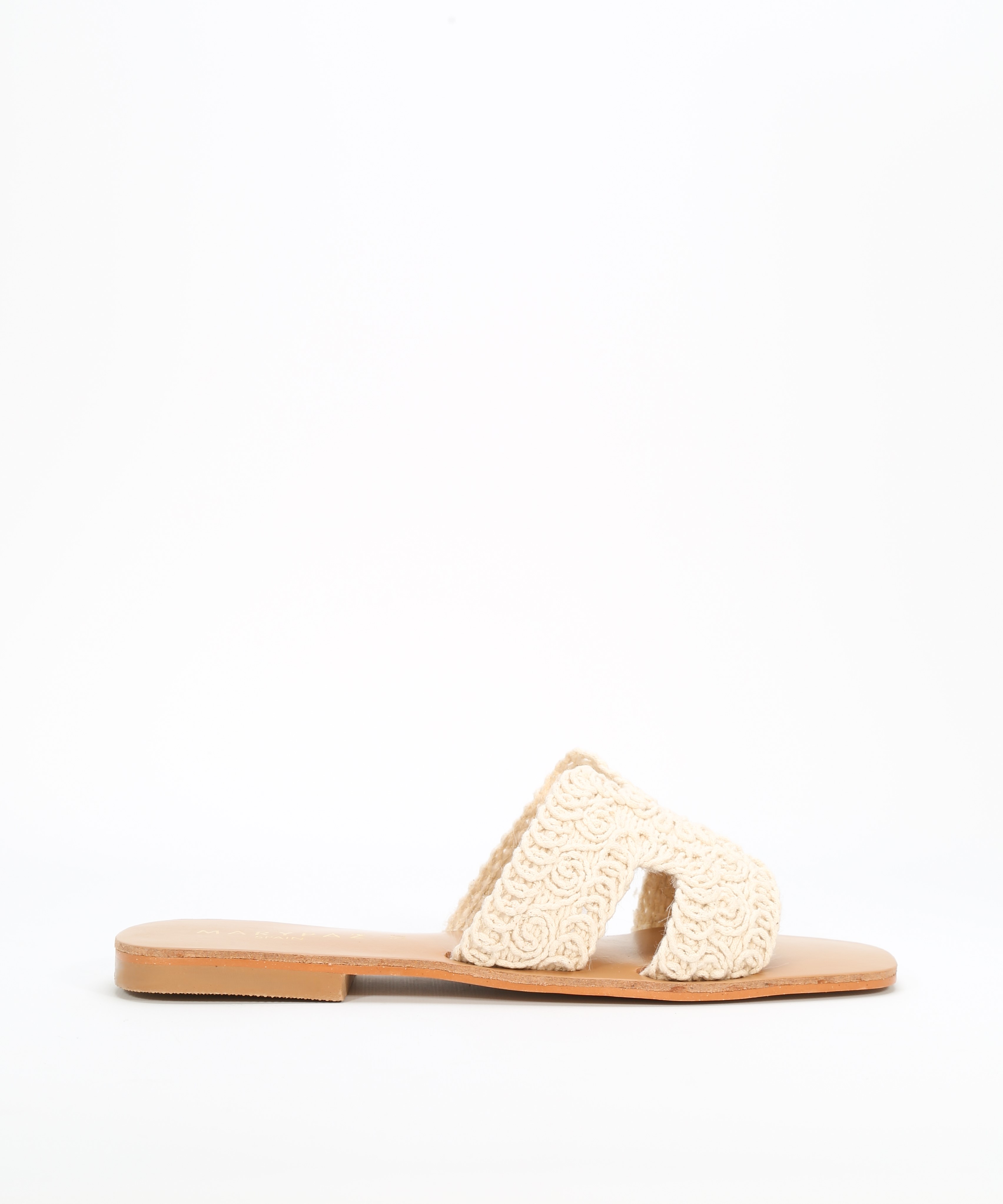 Sandalias planas bordadas image number null